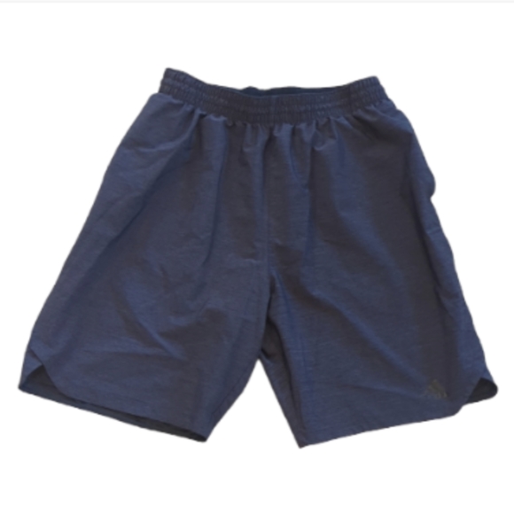 adidas Other - Adidas Gym Shorts with Elastic Waist Dark Blue Size XL